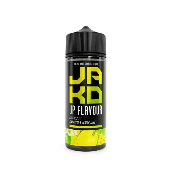  JAKD E-Liquid - Unreal 3 Pineapple Lemon & Lime - 100ml 